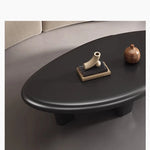 Chic GFRP Tea Table - Modern Oval Design for Stylish Living Rooms and Lounge Spaces fhmj-5046