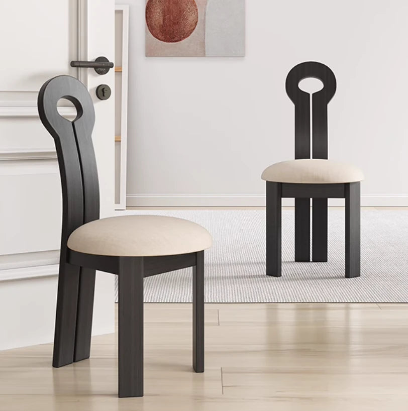 Stylish Ash Wood Chair with Rattan Weaving – Modern Comfort for Your Home fhmj-5047
