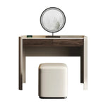 Stylish Synthetic Leather Stool for Modern Home Decor - Versatile Seating Solution fhx-4576