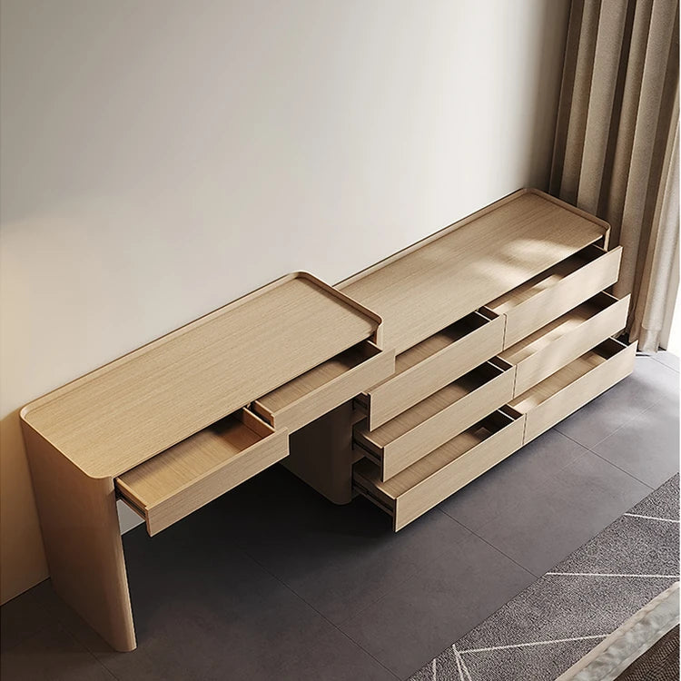 Modern Makeup Table with Sintered Stone Top and Synthetic Leather Finish - Elegant Vanity Desk for Chic Home Décor fhx-4577