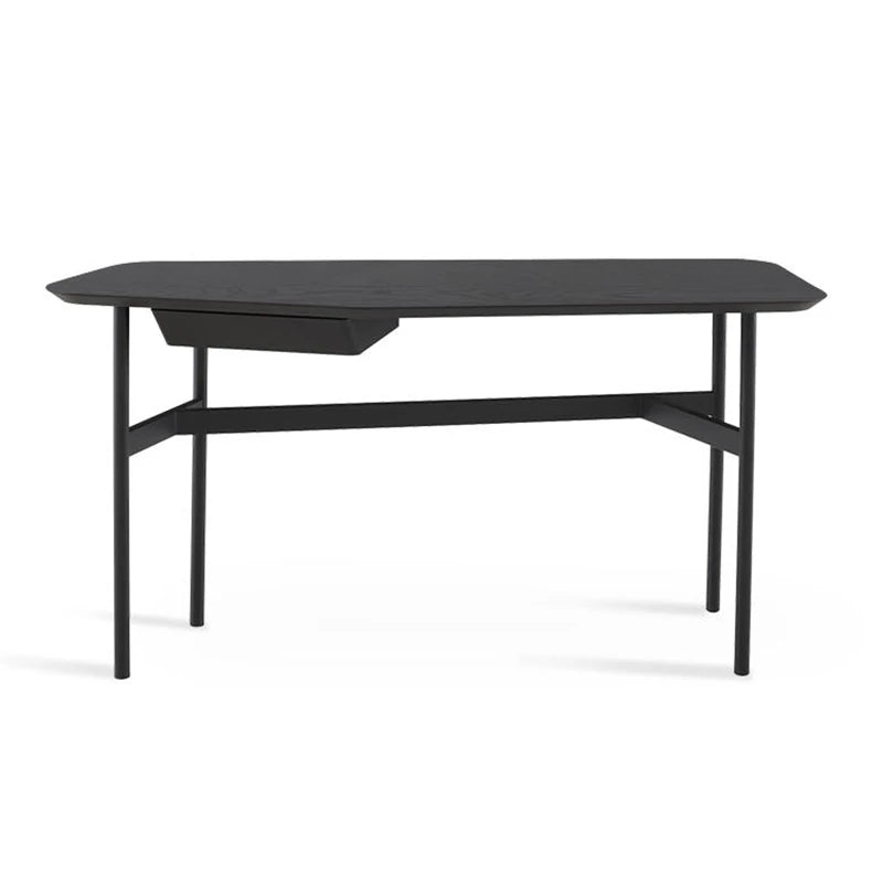 Compact Black Multi-Layer Table for Modern Home Office or Dining - Sleek Design, Perfect Fit fif-4511