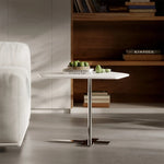 Sleek Marble Stainless Coffee Table – Modern Minimalism for Your Living Space fjd-4702
