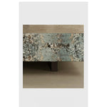 Elegant Sintered Stone Stainless Coffee Table - Modern Minimalist Design for Stylish Living Rooms fjd-4718