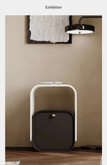 Stylish Pine Bedside Cupboard with Sleek Design for Modern Bedrooms fjd-4728