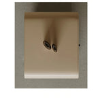 Sleek Modern Bedside Cupboard – Stylish Solid Wood & Density Board Design for Elegant Bedrooms fjd-4731