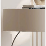 Elegant Modern Bedside Cupboard with Sleek Acrylic Base - Stylish Storage Solution for Your Bedroom fjd-4735