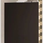 Elegant Modern Cabinet with Density Board and Stainless Steel Accents - Stylish Storage Solution fjd-4742