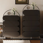 Stylish Density Board Cabinet with Stainless Pine Frame - Modern Storage Solution for Home Décor fjd-4743