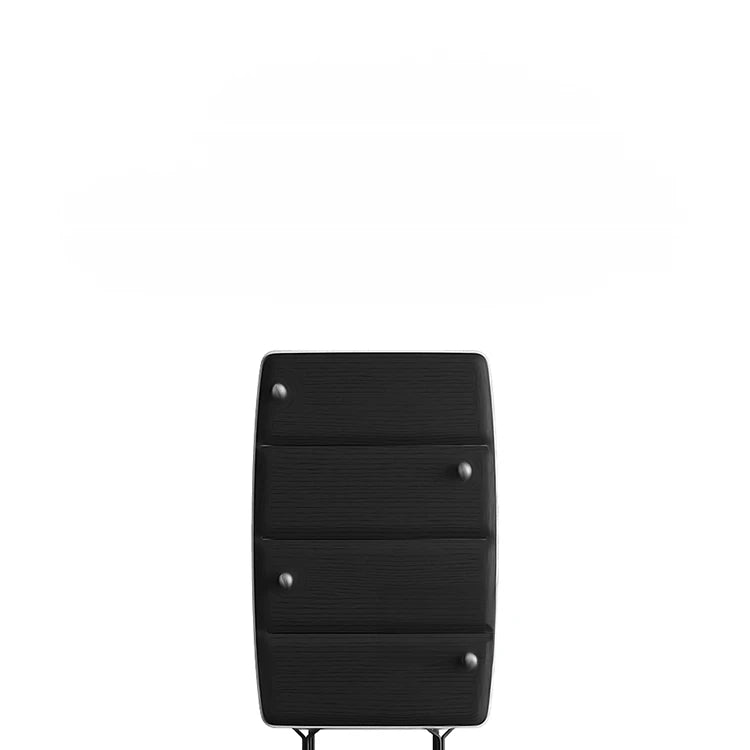 Modern Pine Density Board Cabinet with 4 Drawers - Stylish Storage Solution for Home and Office fjd-4745