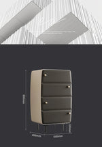 Modern Pine Density Board Cabinet with 4 Drawers - Stylish Storage Solution for Home and Office fjd-4745