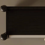 Stylish Ash Wood Density Board Cabinet with Modern Design and Gold Accents - Perfect for Any Room! fjd-4746