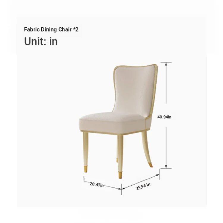 Elegant Solid Wood & Cowhide Leather Dining Chair – Stylish Comfort for Modern Interiors fjfn-5283