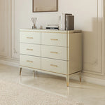 Elegant Pine Multi-Layer Board Cabinet with Gold Accents – Stylish Storage Solution for Modern Homes fjfn-5285