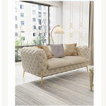 Elegant Solid Wood Cowhide Leather Sofa Set - Modern Luxury Living Room Furniture fjfn-5291