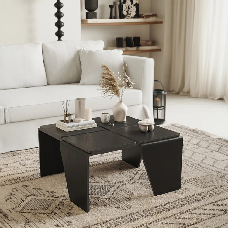 Sleek Multi-layer Board Tea Table - Modern Elegance for Your Living Room fjnw-4553