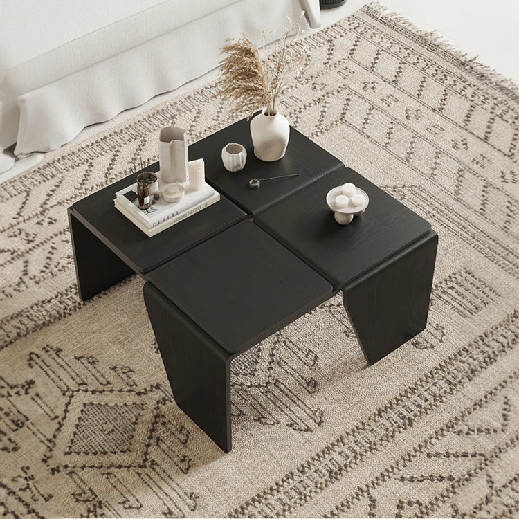 Sleek Multi-layer Board Tea Table - Modern Elegance for Your Living Room fjnw-4553