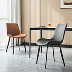 Luxurious Microfiber Leather Chair - Top Comfort Seating for Home & Office fjx-2636