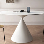 Sleek Modern Ceramic Sintered Stone Dining Table - Perfect for Elegant Interiors fjx-2637