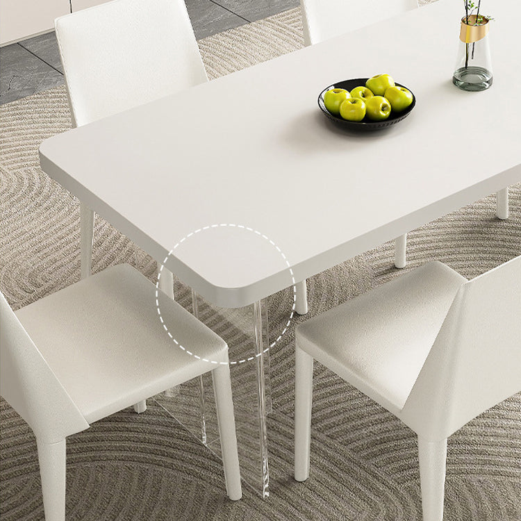 Premium Sintered Stone Acrylic Table - Modern Design & Durable Finish fjx-2641