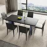 Premium Sintered Stone Acrylic Table - Modern Design & Durable Finish fjx-2641