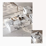 Modern Ceramic Sintered Stone Tea Table Set – Elevate Your Living Space fjx-2644