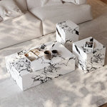 Modern Ceramic Sintered Stone Tea Table Set – Elevate Your Living Space fjx-2644