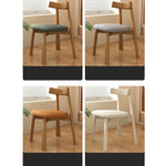 Modern Oak Dining Chair with PU Leather Upholstery - Stylish Seating for Your Home fjx-2659