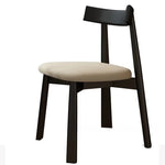 Modern Oak Dining Chair with PU Leather Upholstery - Stylish Seating for Your Home fjx-2659