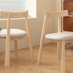 Modern Oak Dining Chair with PU Leather Upholstery - Stylish Seating for Your Home fjx-2659