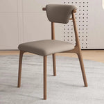 Stylish Oak Dining Chair with PU Leather Upholstery – Modern Elegance for Your Space fjx-2666