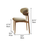 Premium Ash Wood and Sintered Stone Table - Solid Wood Dining Elegance fjx-2668