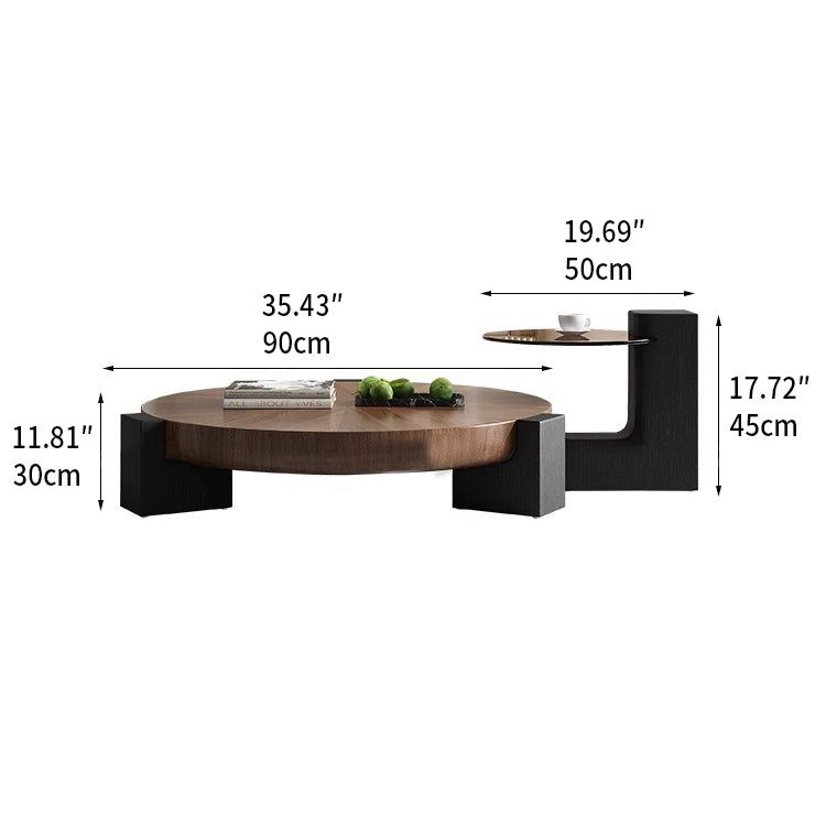 Stylish Glass Tea Table - Modern Luxury Coffee & Side Tables for Living Room fjx-2675