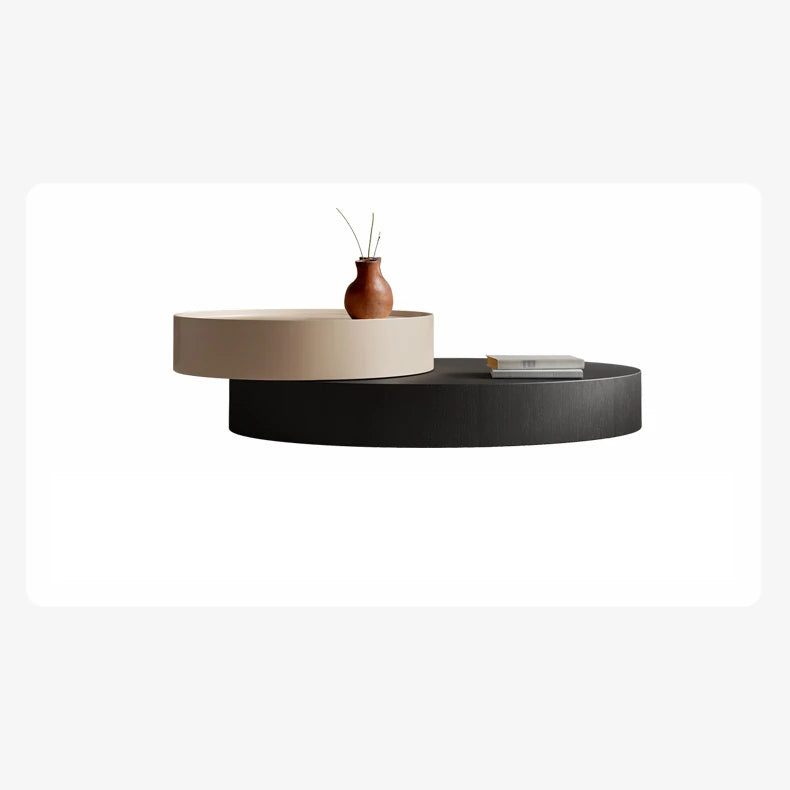 Modern Minimalist Tea Table - Stylish Density Board Coffee Table for Living Room Decor fkb-4362