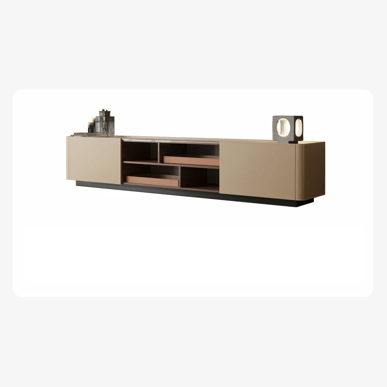 Sleek Pine Multi-layer TV Cabinet - Modern Storage Solution for Living Room Decor fkb-4369