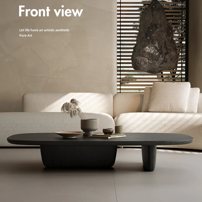 Stylish Modern Tea Table - Sleek Density Board Design for Your Living Room fkb-4373