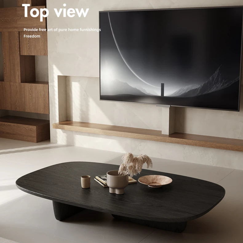 Stylish Modern Tea Table - Sleek Density Board Design for Your Living Room fkb-4373