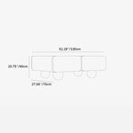 Modern Multi-layer Board Tea Table with Ceramic Sintered Stone Top for Elegant Living Rooms fkb-4380