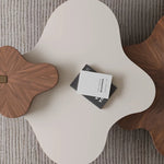 Elegant Multi-Layer Board and Stainless Steel Tea Table with Modern Design fkb-4389