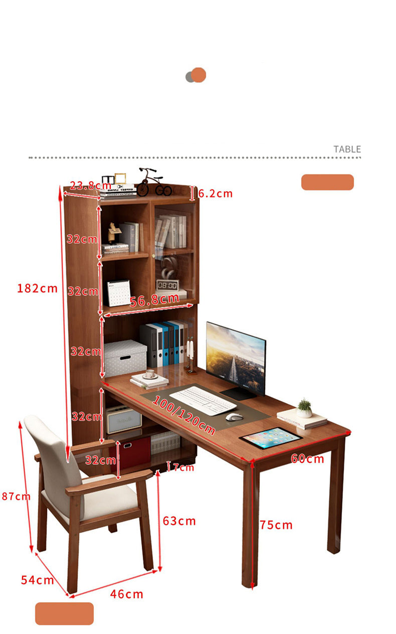 Modern Brown and White Rubber Wood Particle Board Table - Elegant Natural Wood Finish fl-252