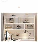 Stylish Brown Rubber Wood & Particle Board Table - Natural Finish, White & Gray Accents fl-254