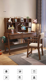 Stylish Brown and White Furniture: Rubber Wood & Particle Board for Home Decor fl-256