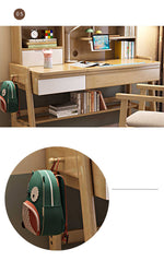 Stylish Brown and White Furniture: Rubber Wood & Particle Board for Home Decor fl-256