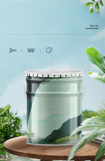 Stylish Brown Black Gray Rubber Wood Particle Board Table - Natural Wood Finish for Modern Homes fl-257