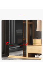 Elegant Multi-Color Wooden Coat Hanger - Natural, Brown, White, Black, Gray fl-265