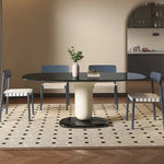 Elegant Ash Wood Linen Chair for Modern Dining Spaces fld-2754-ch