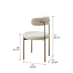 Cozy Faux Sherpa Chair - Stylish and Comfortable Seating for Any Room fld-2759