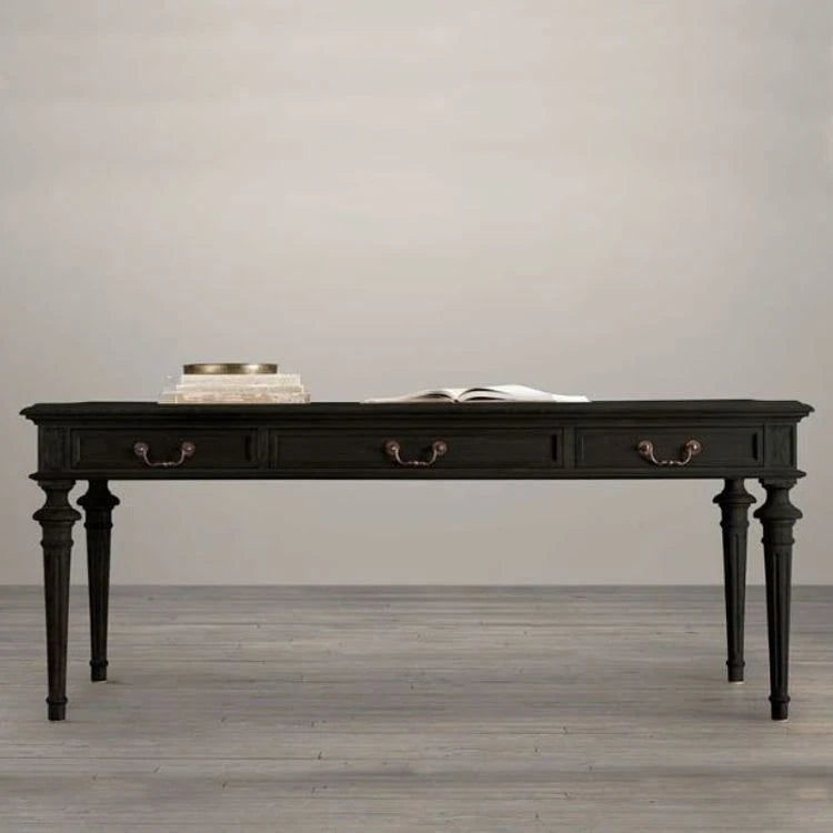 Elegant Oak Multi-Layer Board Table - Timeless Design for Home or Office Workspace fljgj-2109