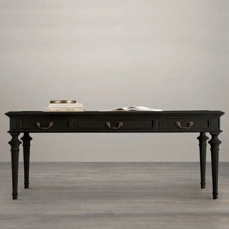 Elegant Oak Multi-Layer Board Table - Timeless Design for Home or Office Workspace fljgj-2109