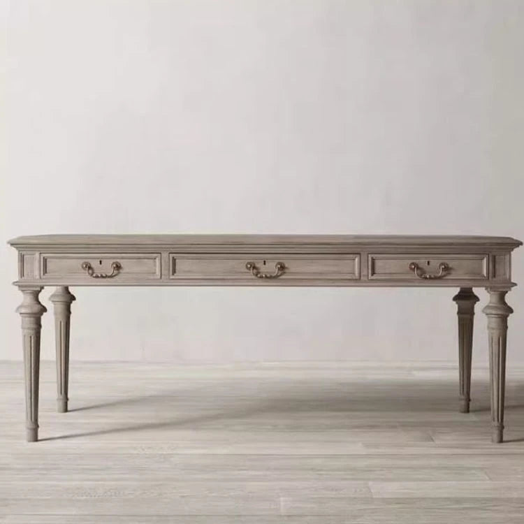 Elegant Oak Multi-Layer Board Table - Timeless Design for Home or Office Workspace fljgj-2109