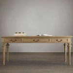 Elegant Oak Multi-Layer Board Table - Timeless Design for Home or Office Workspace fljgj-2109